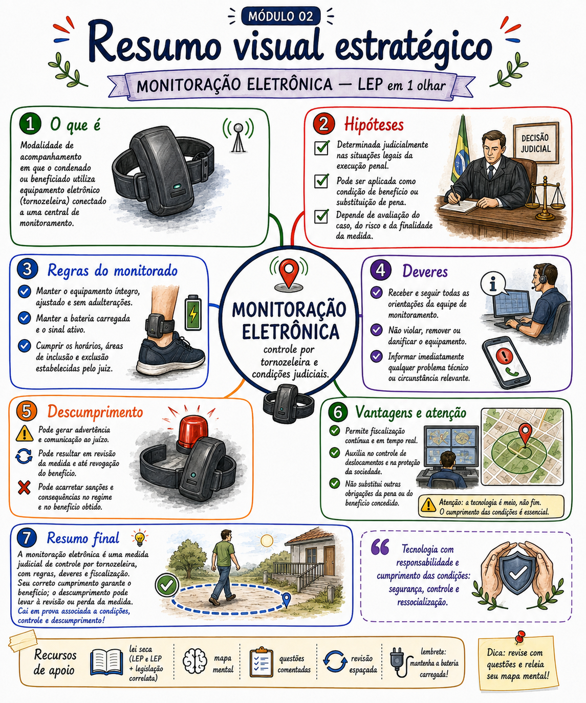 Amostra visual do material de preparação para a PPRN 2026